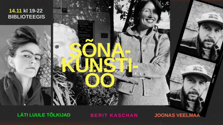 galeriide öö aparaaditehase kirjandus luule